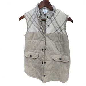 BKE 100% cotton Sage green womens vest size Small cottagecore cabincore warm‎